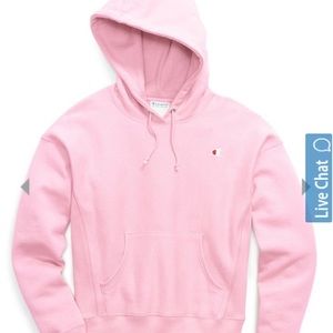 Pink champion sweatshirt